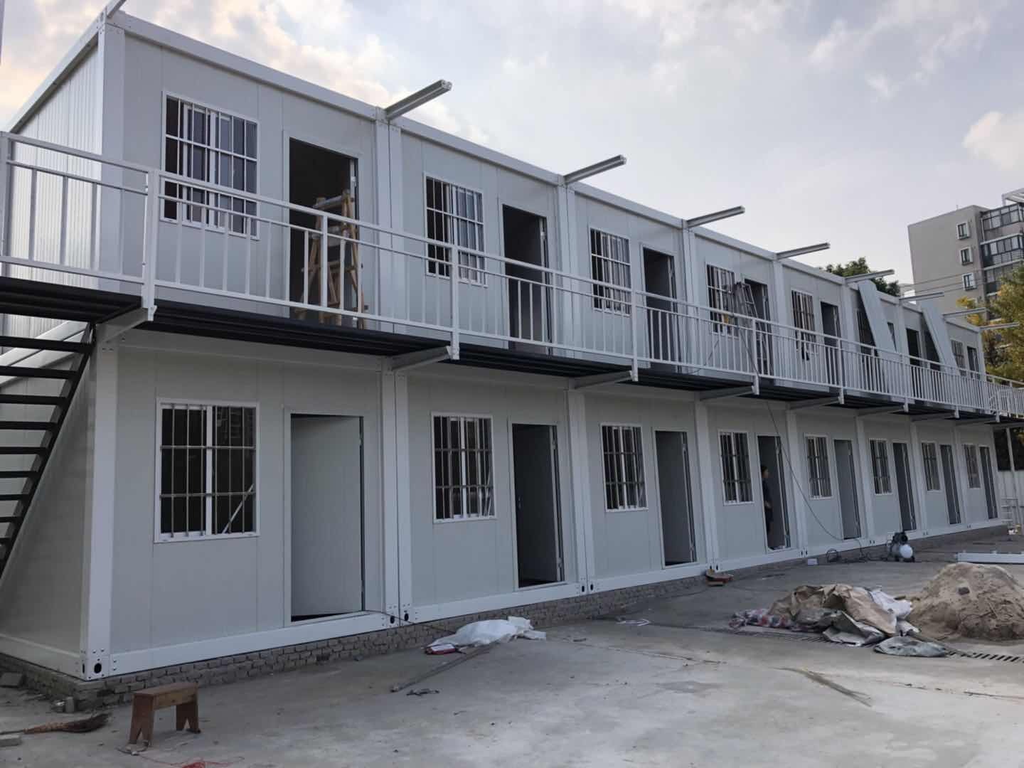 中国维和部队住集装箱移动板房开启移动板房新模式